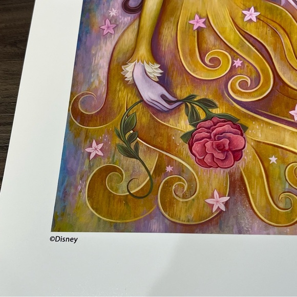 Jeremiah Ketner Disney Beauty And The Beast Gentle Companion Print Missing Frame - Picture 6 of 16